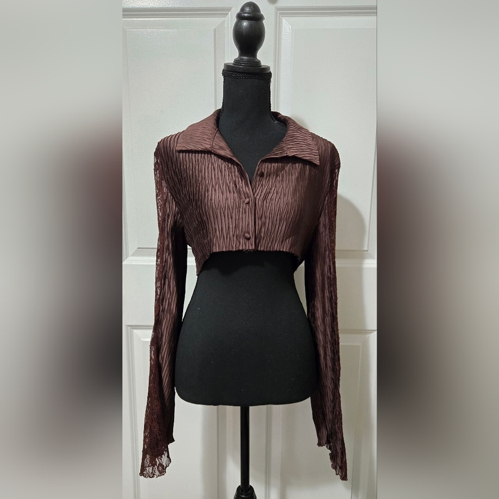 Free People Long Sleeve Crop